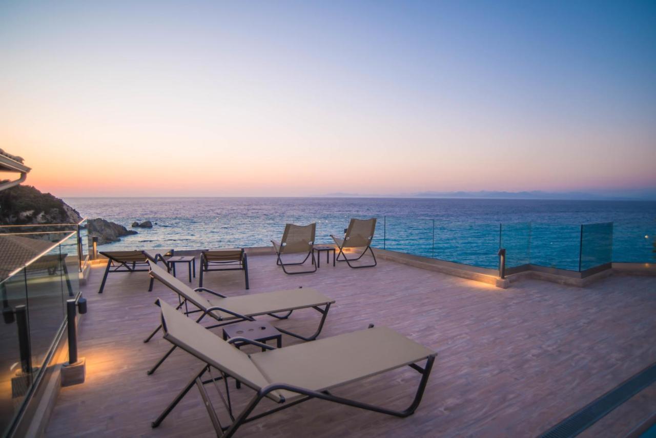 The Ionian View Aparthotel Áyios Nikítas Eksteriør bilde